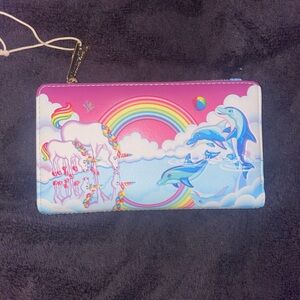 Lisa Frank x Loungefly Unicorn Reflection Flap Wallet